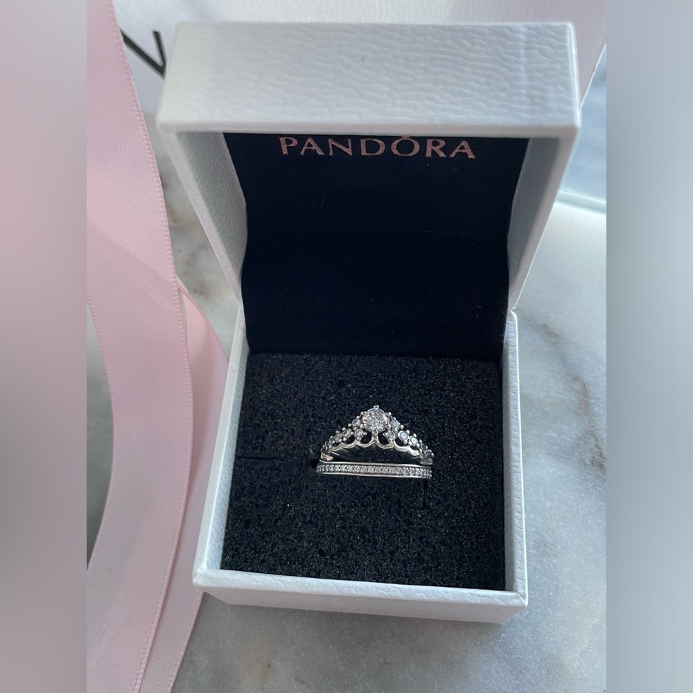 Pandora paired ring